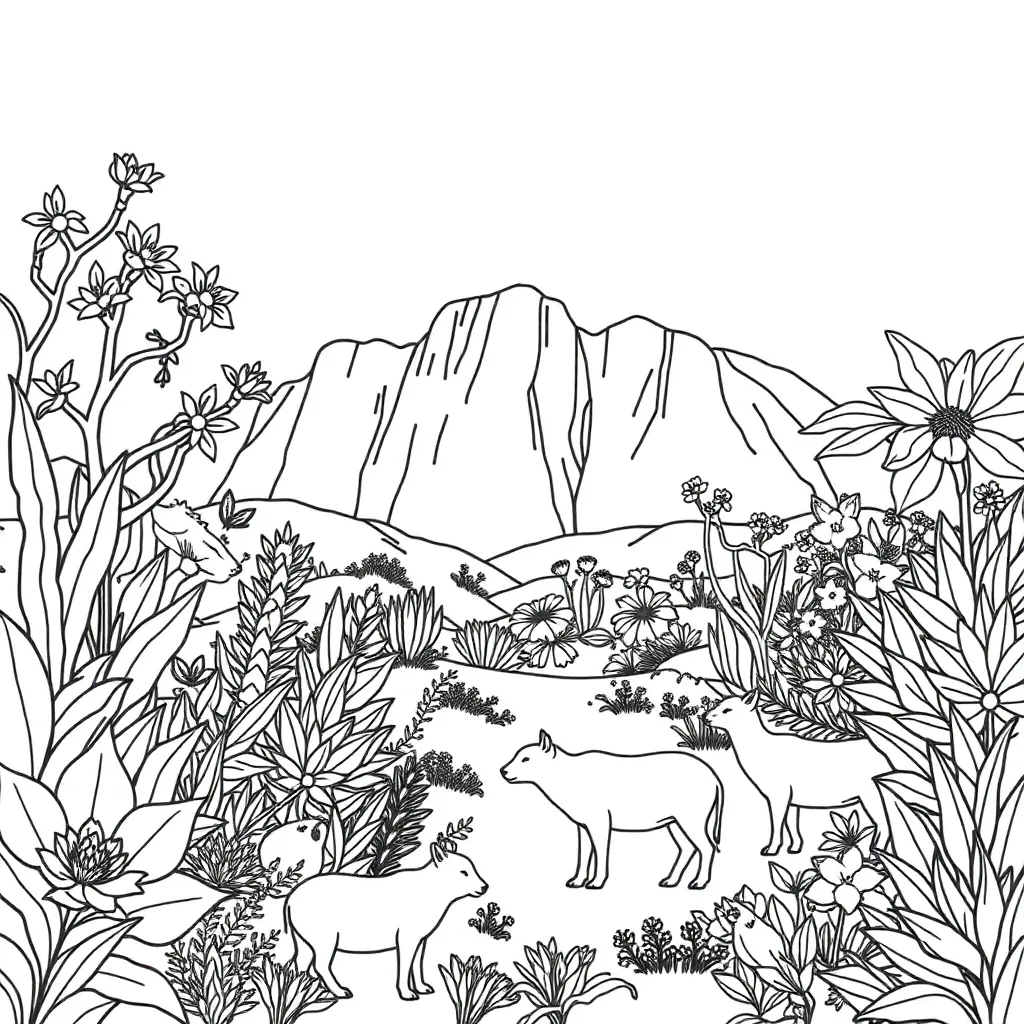 Environmental study illustration