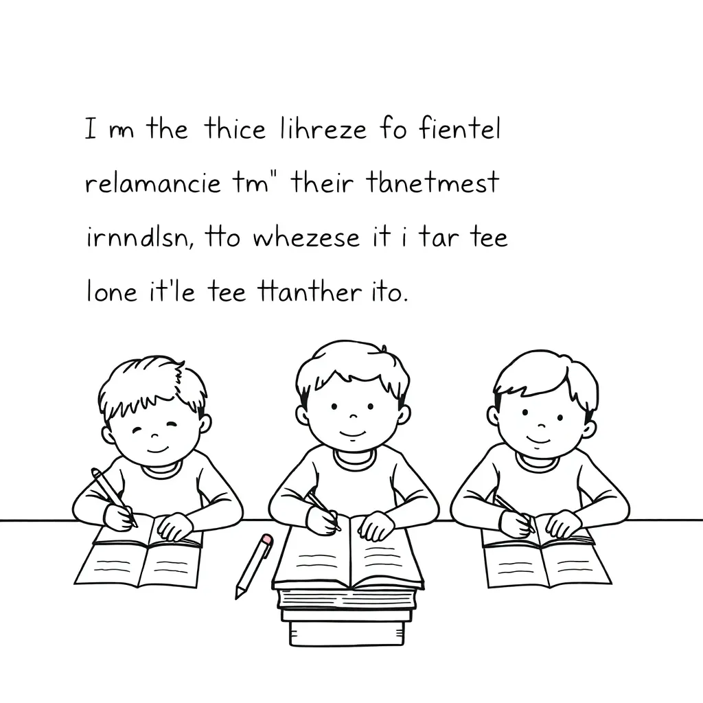 Grammar practice illustration