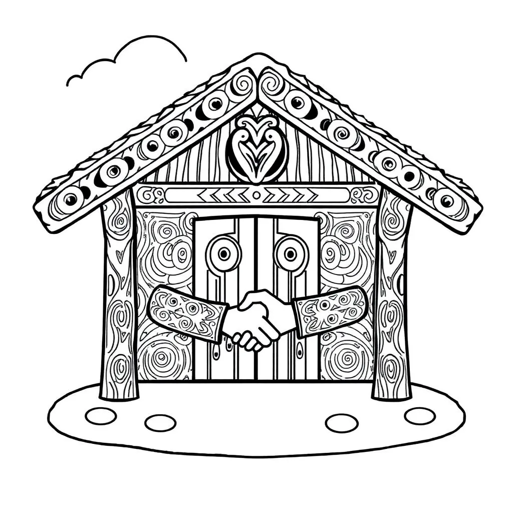 Treaty of Waitangi illustration