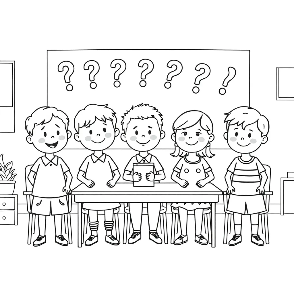 Punctuation marks illustration