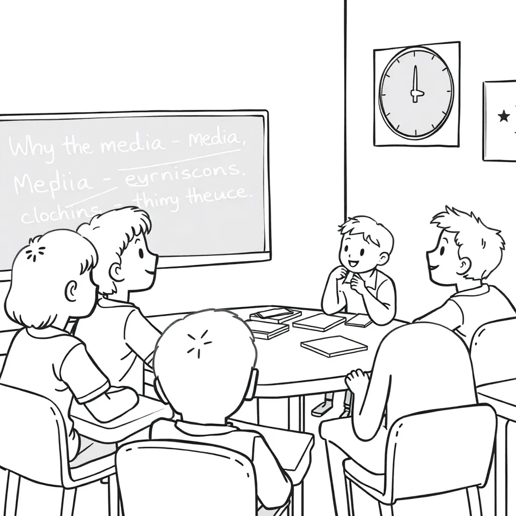 Media ethics illustration