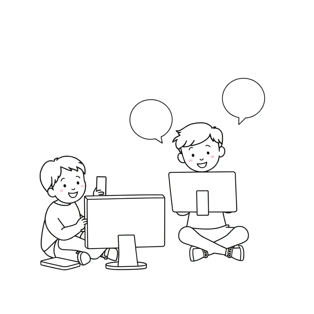 Communication technology devices connecting people across distances