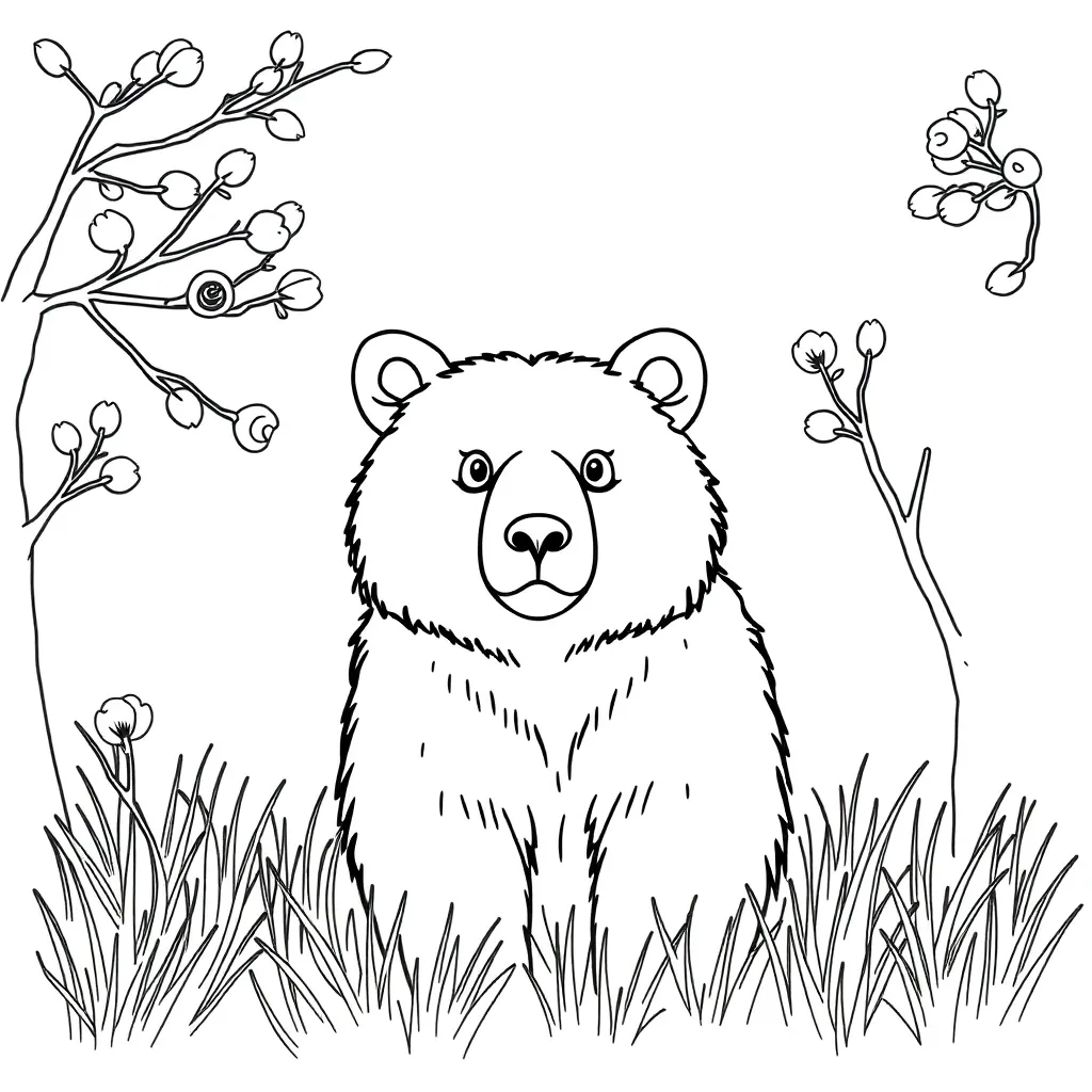 Bear illustration