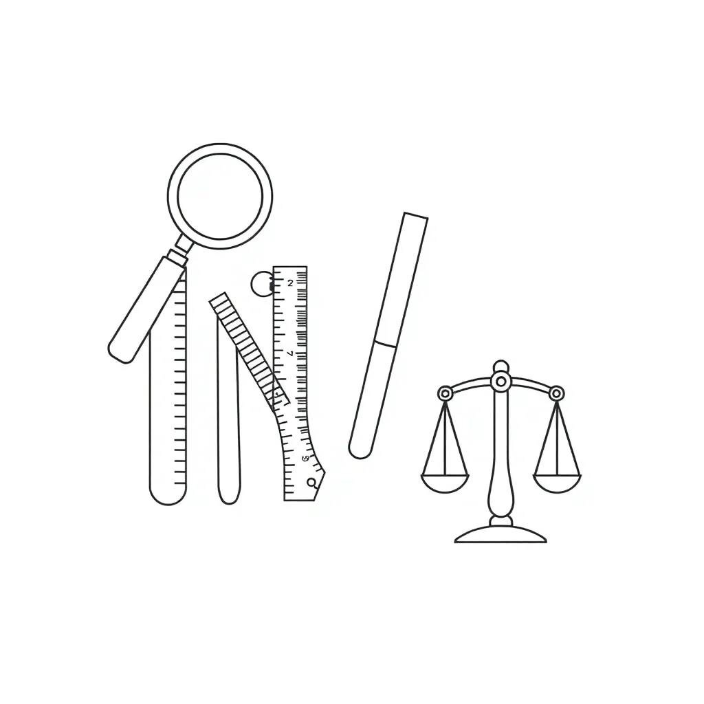 Classification and dichotomous key illustration