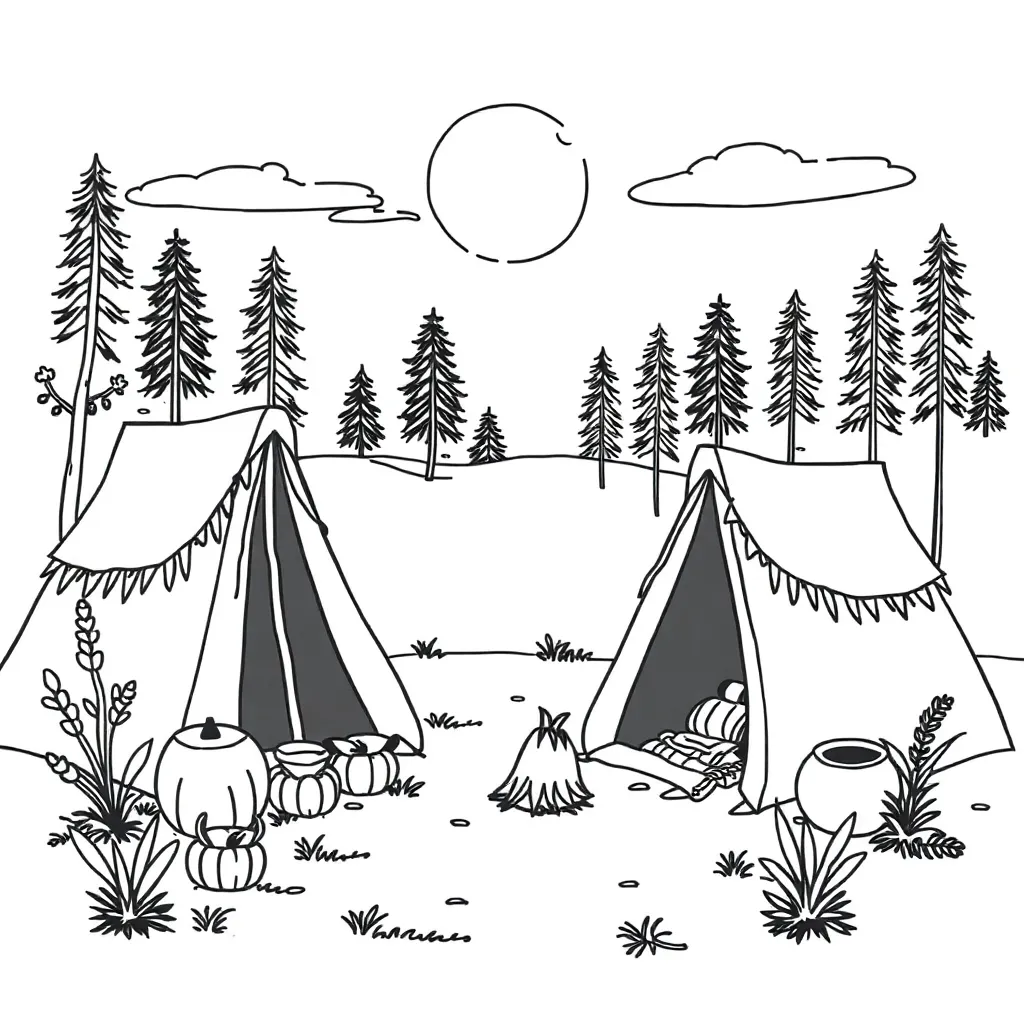 Australian history timeline illustration