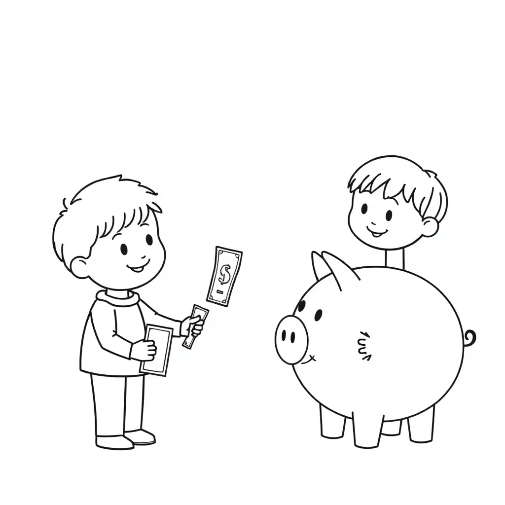 Base-10 blocks showing subtraction with borrowing