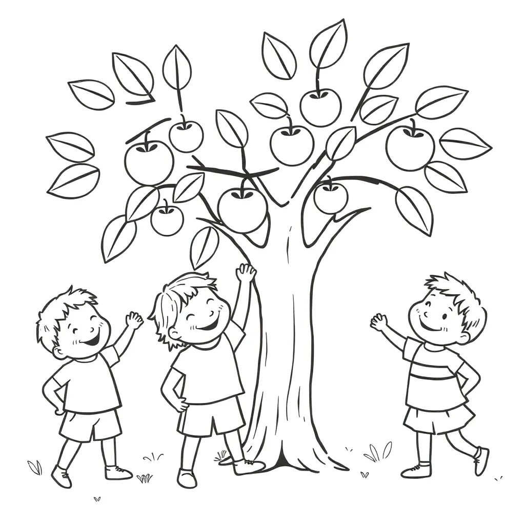 Children solving maths problems