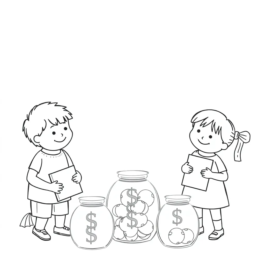 Subtraction strategies illustration