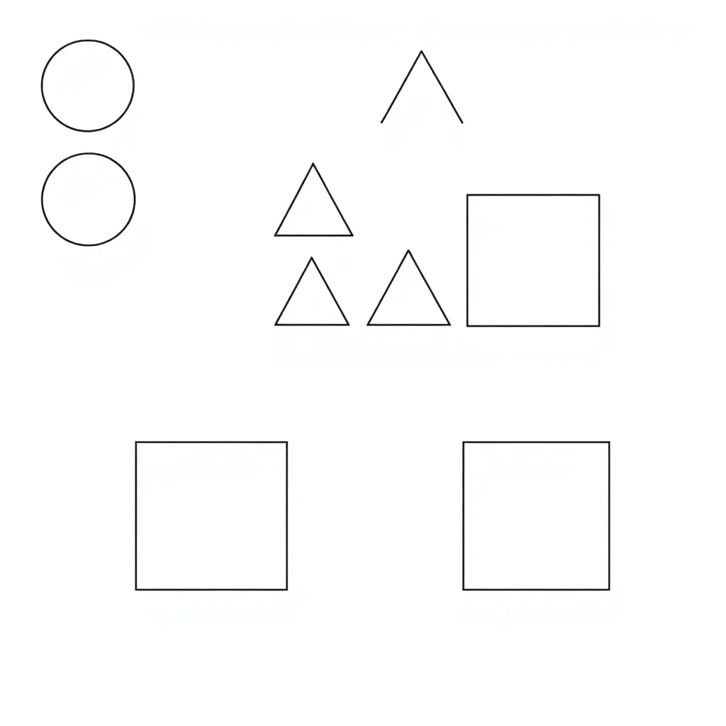 Colourful shapes and patterns