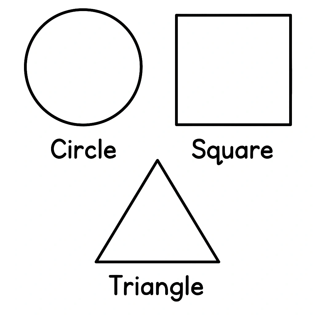 Colourful shapes and counting blocks