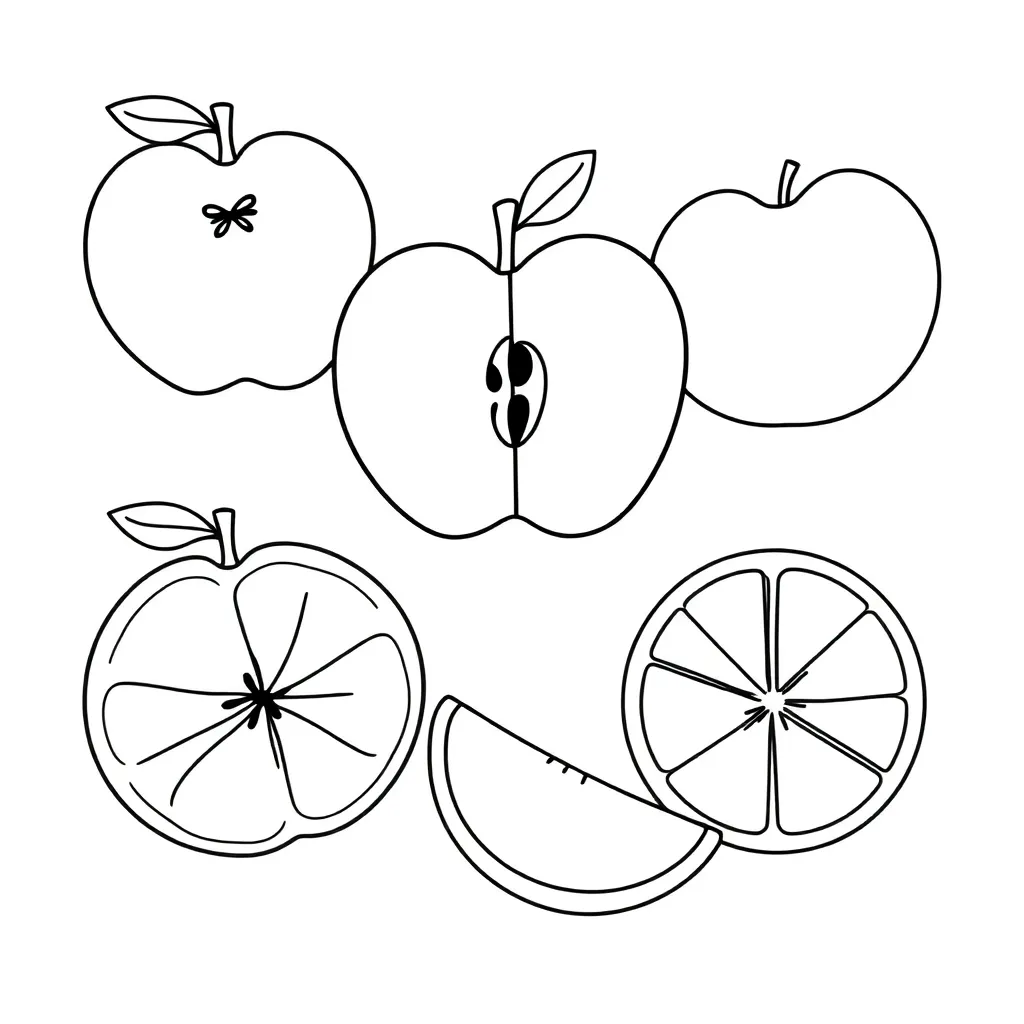 Fractions and kai illustration