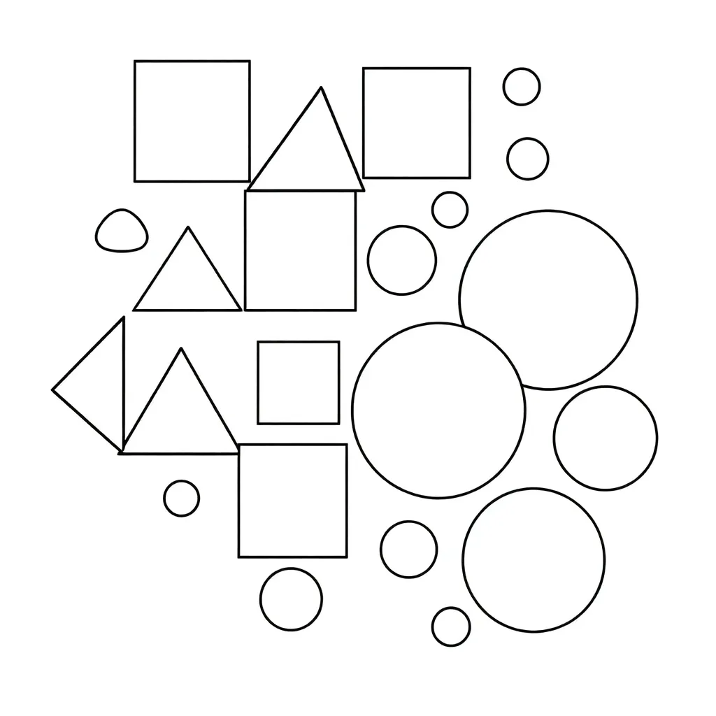 Composite shapes illustration