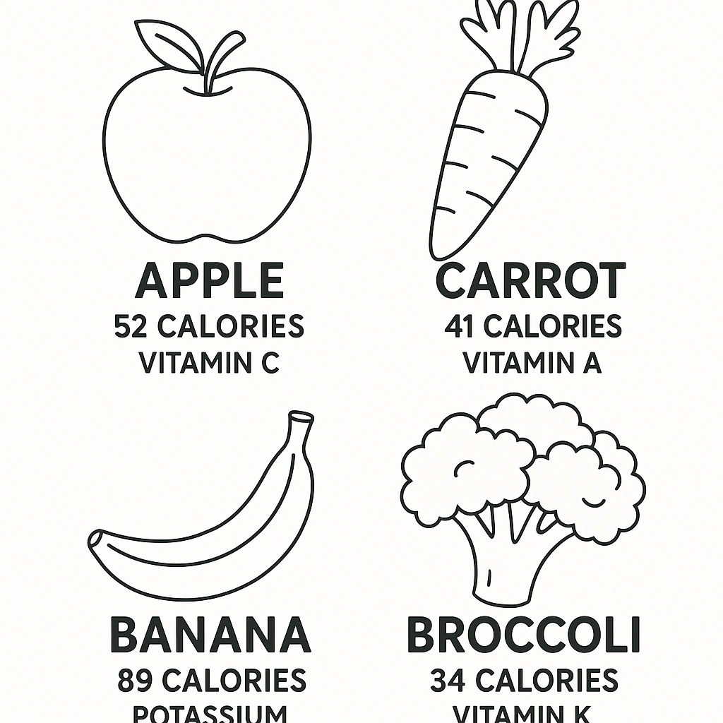 Global street foods illustration
