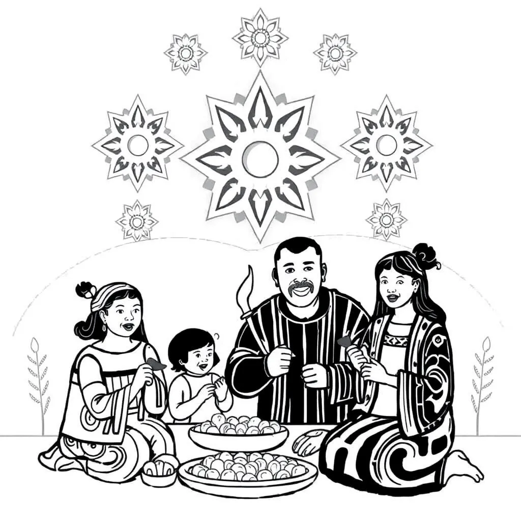 Matariki stars celebration