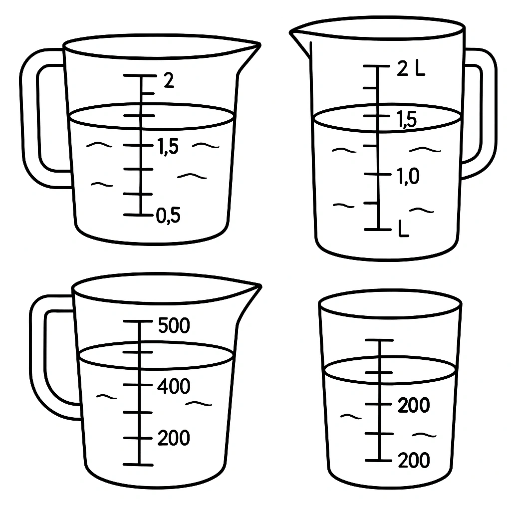 3D shapes and containers illustration