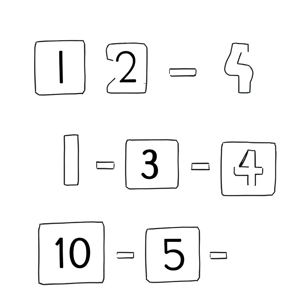 Multiplication strategies illustration