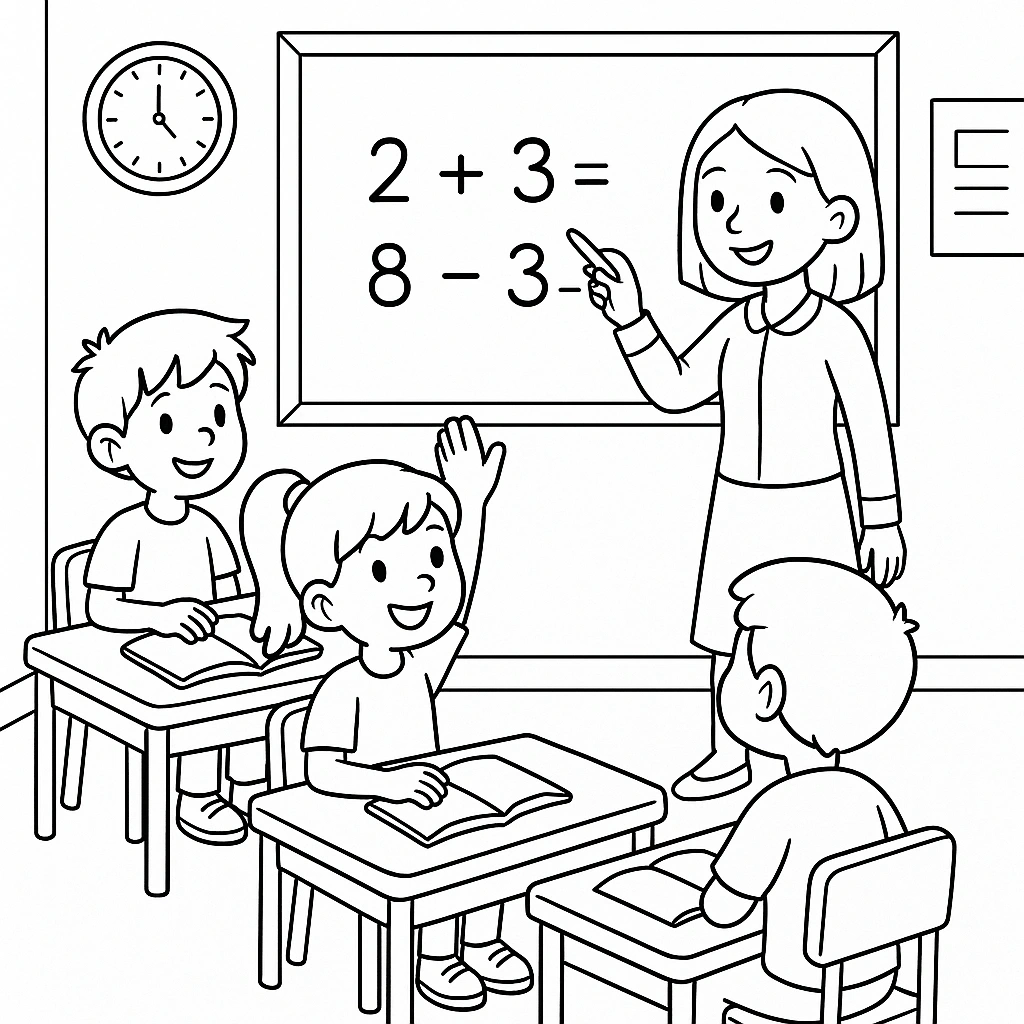Decimal numbers illustration