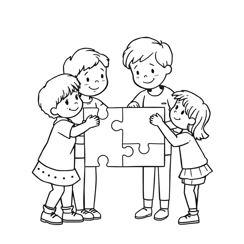Students building resilience together