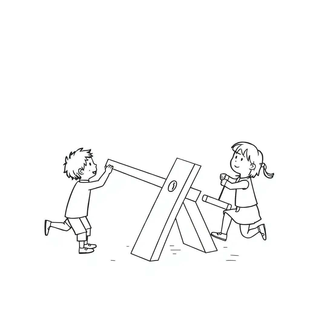 Forces and motion illustration