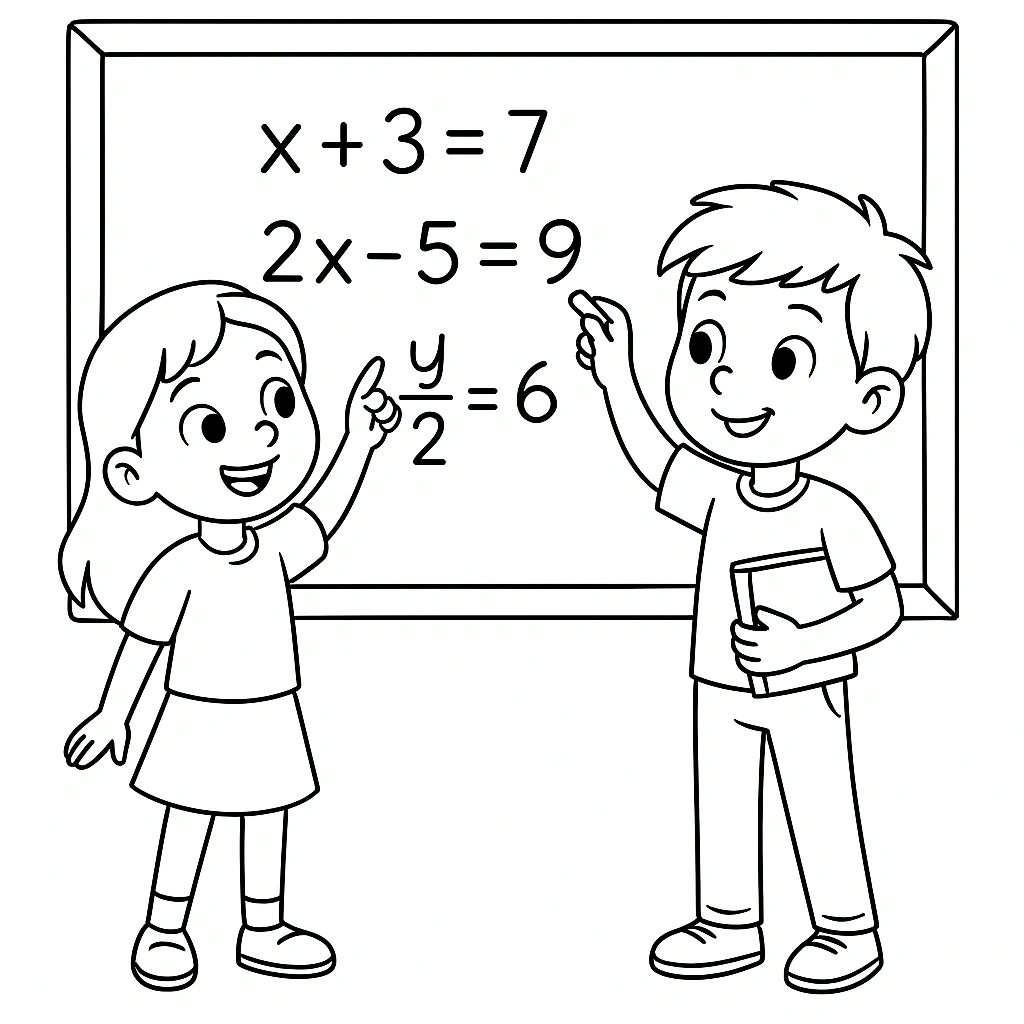 Algebraic expressions illustration