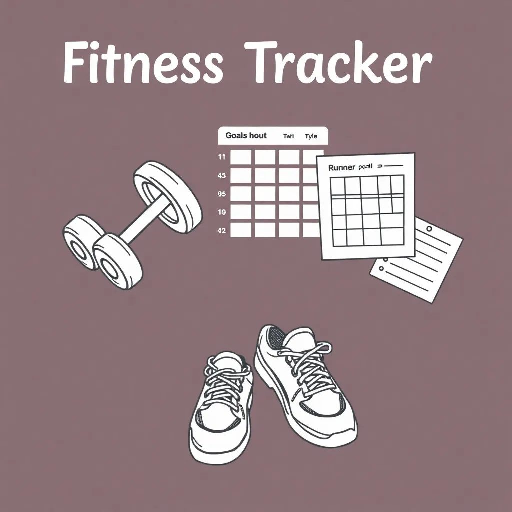 Students exercising and setting fitness goals