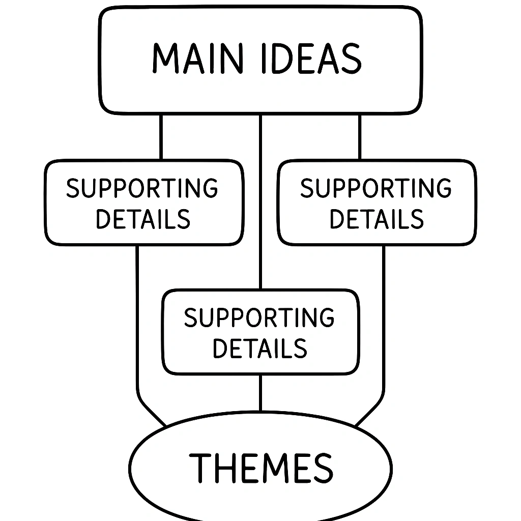 Reading comprehension illustration
