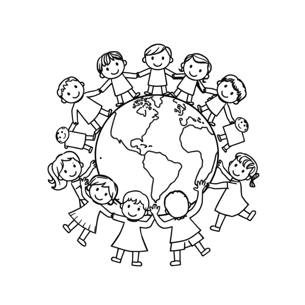 Democratic values illustration