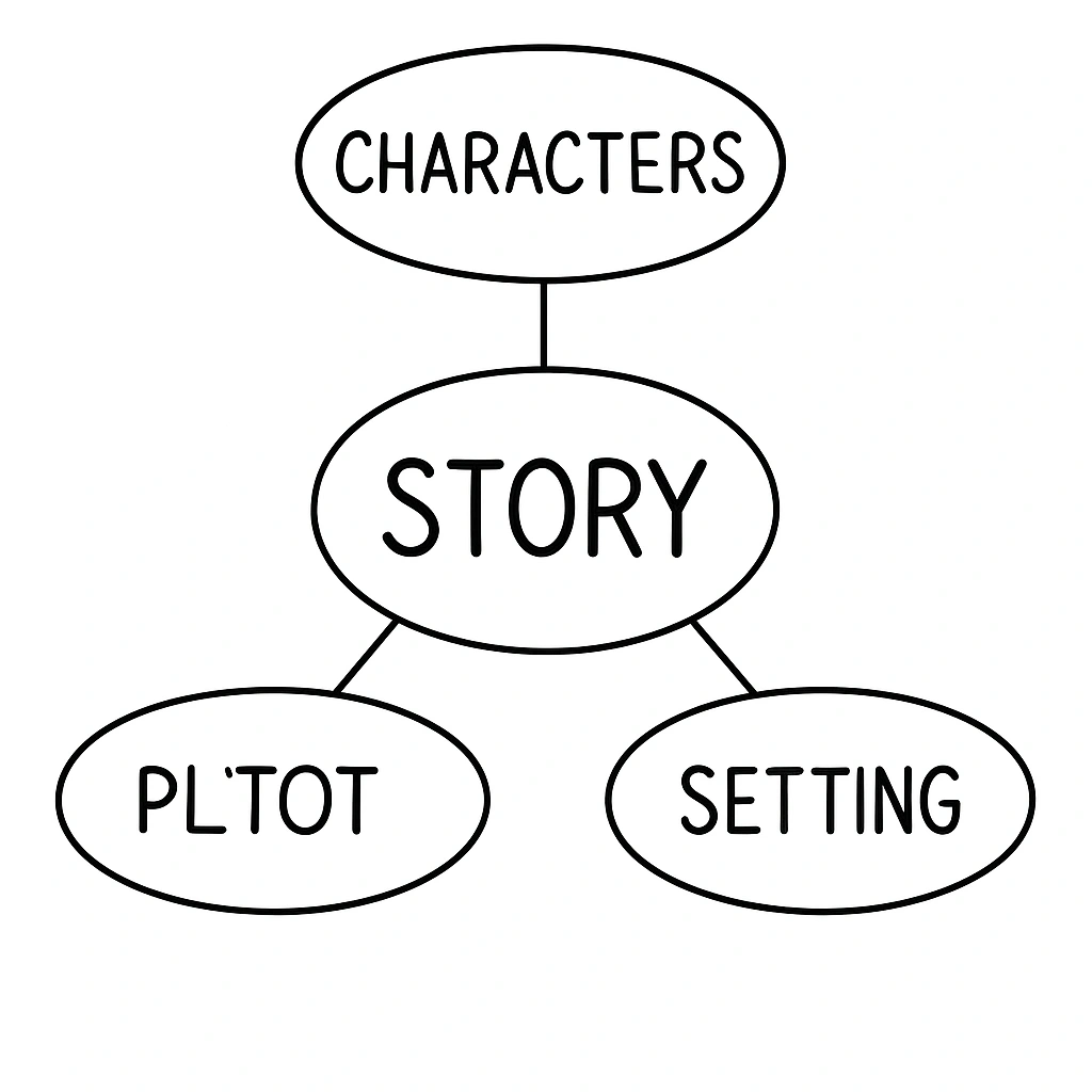 Story elements illustration