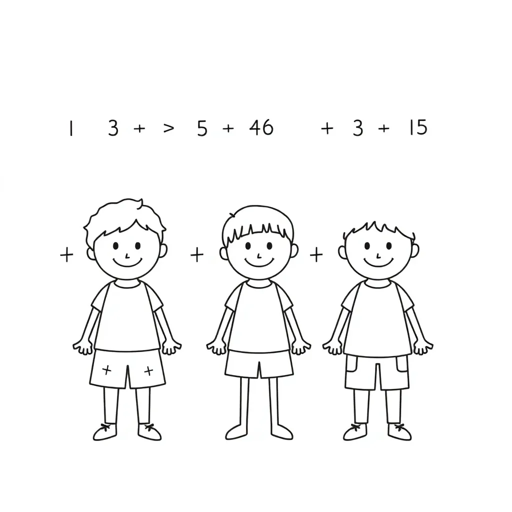Children counting with blocks and ten frames