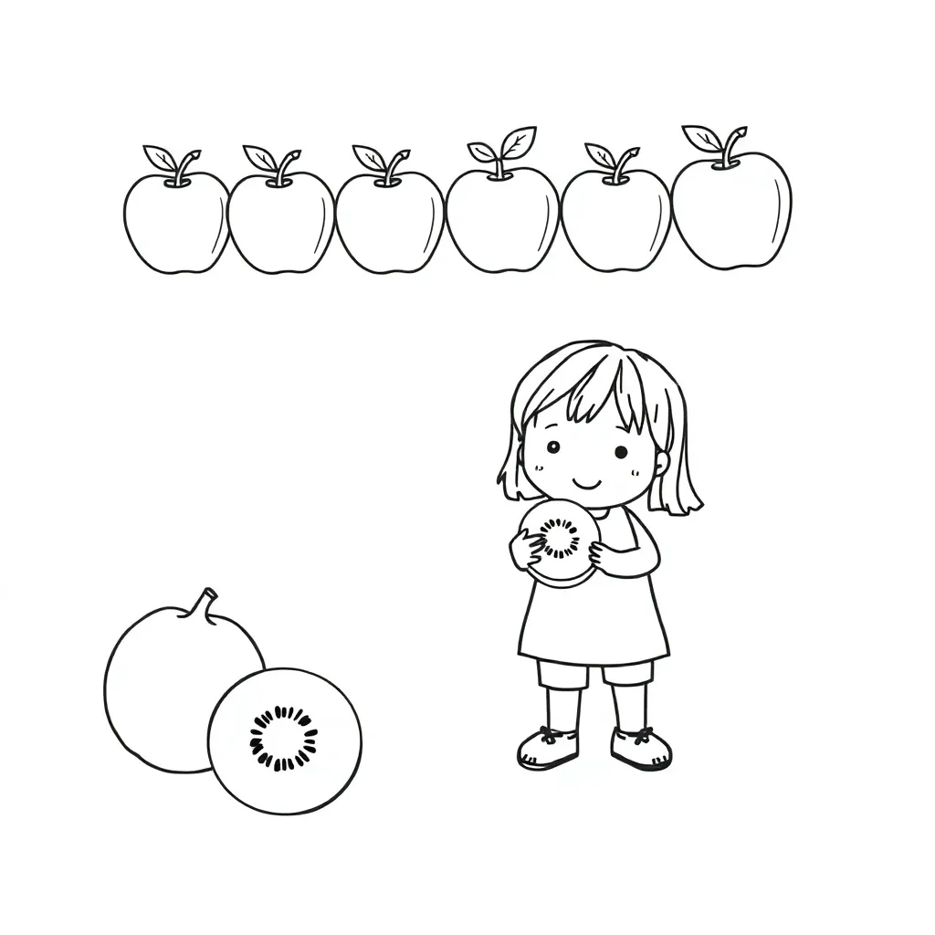 Groups of objects showing multiplication