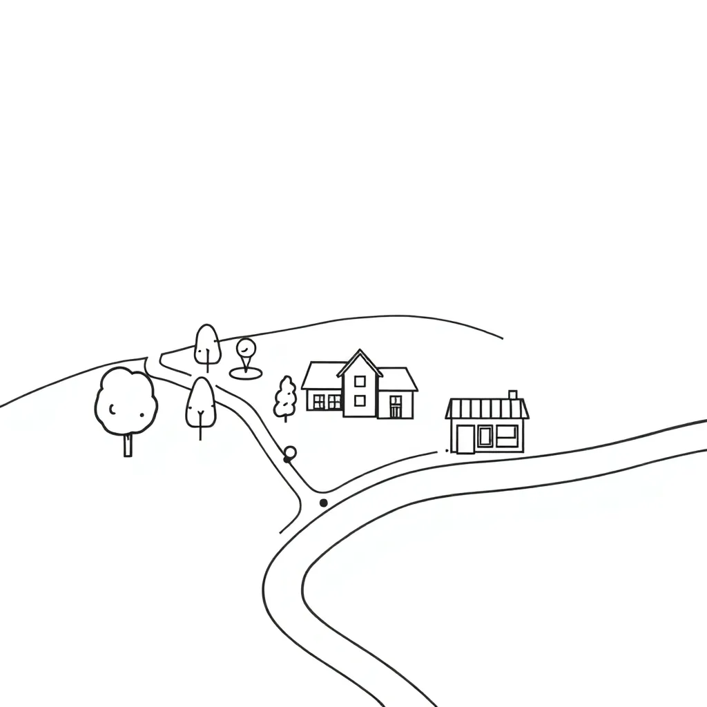 Classroom map illustration