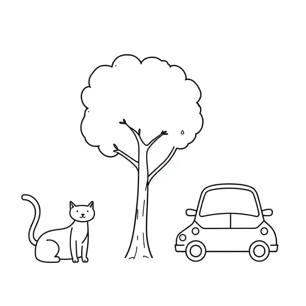 Jamaican landmarks and people illustration