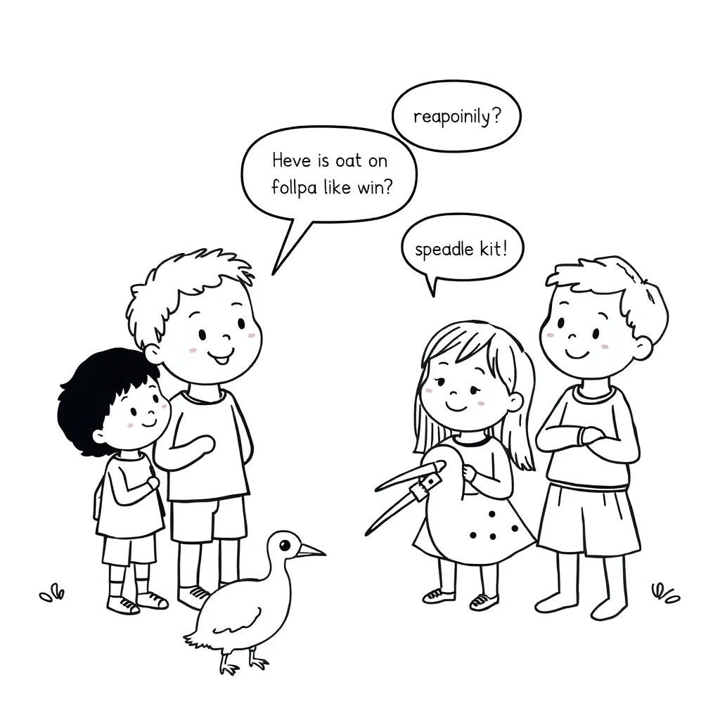 Climate change and social issues illustration