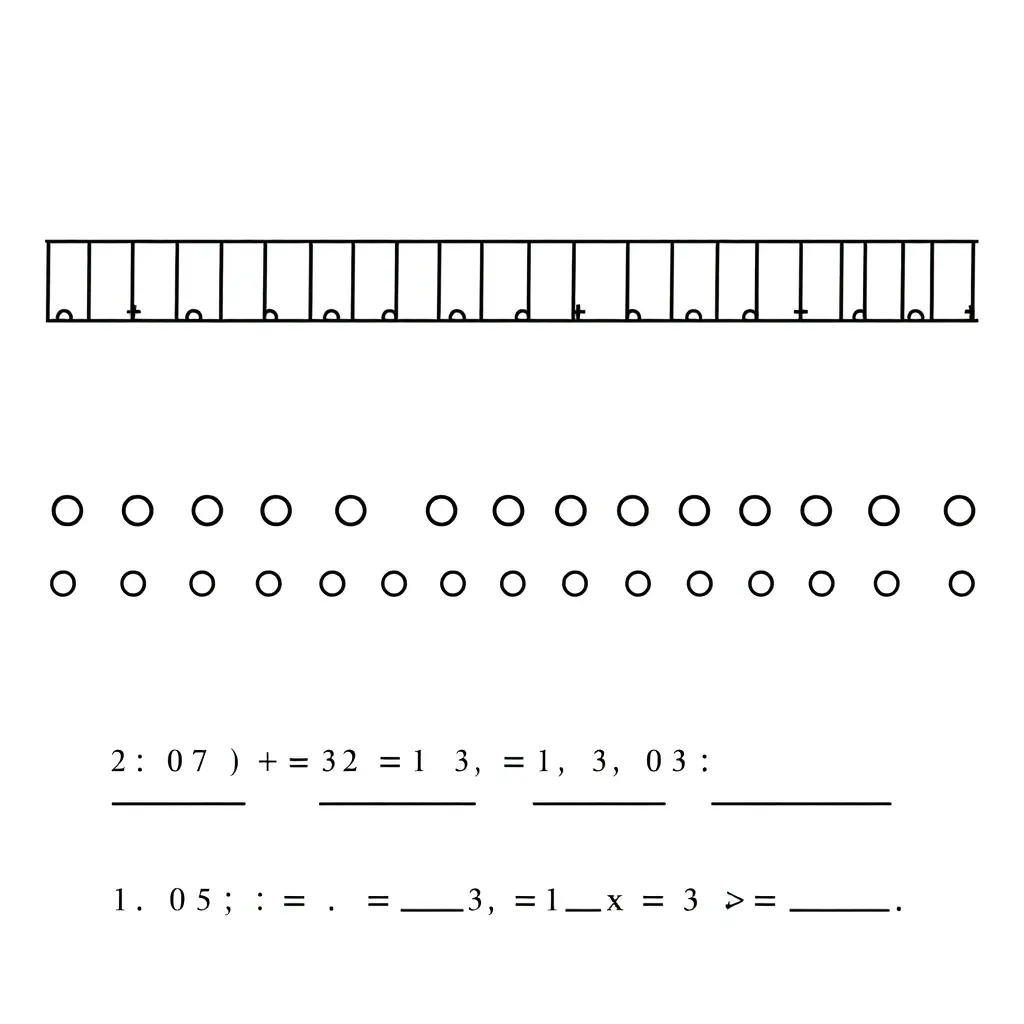 Algebraic patterns illustration