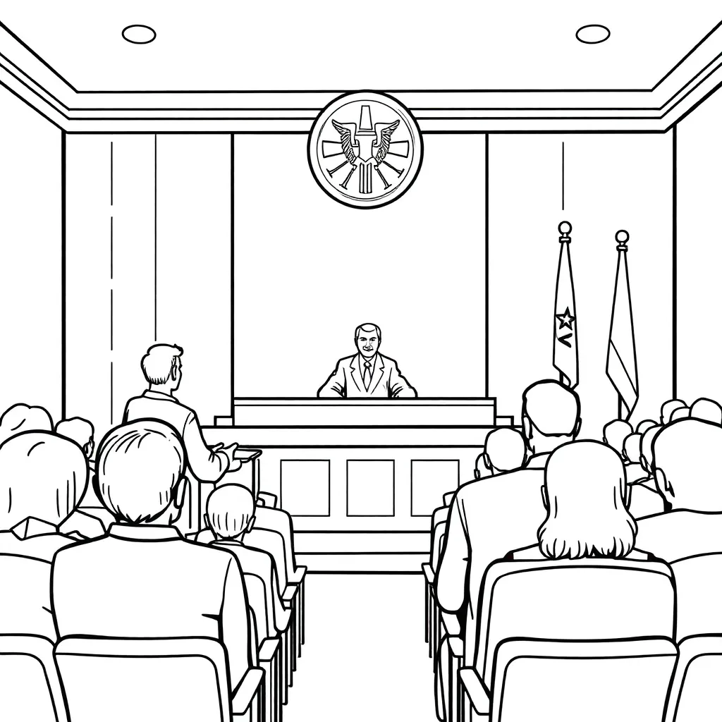Australian legal system illustration