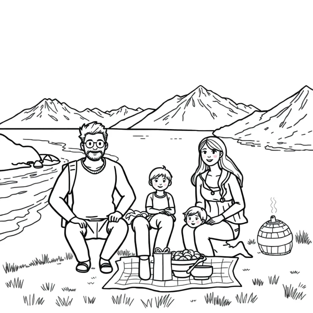 Children enjoying holiday activities