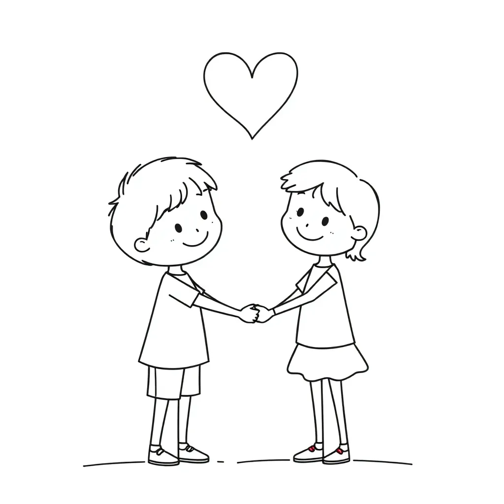 Two people shaking hands showing trust