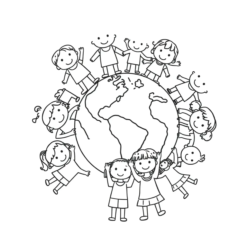 Diverse group of people showing cultural respect