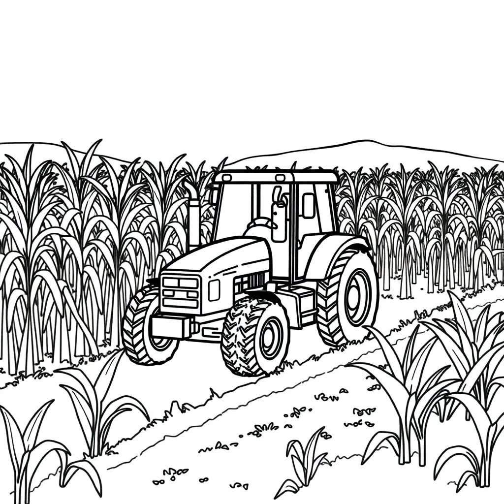 Sugarcane field and sugar products