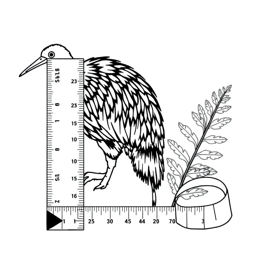 Ruler and measuring tools illustration