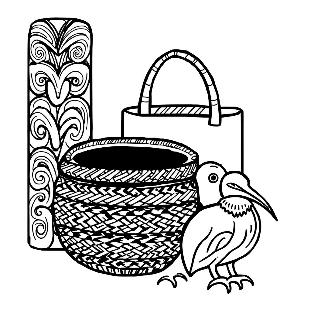 Māori art and cultural symbols