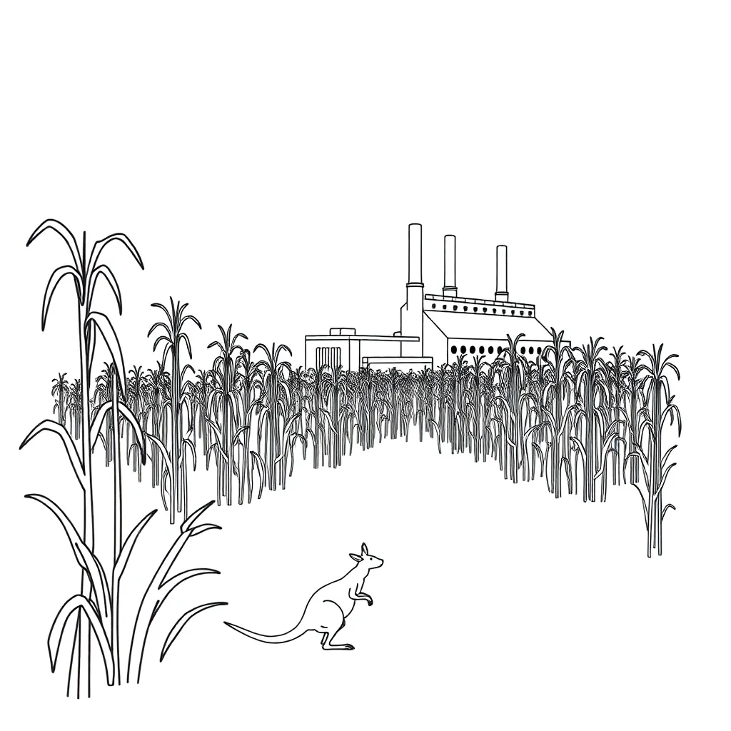 Sugar cane and sugar beet plants