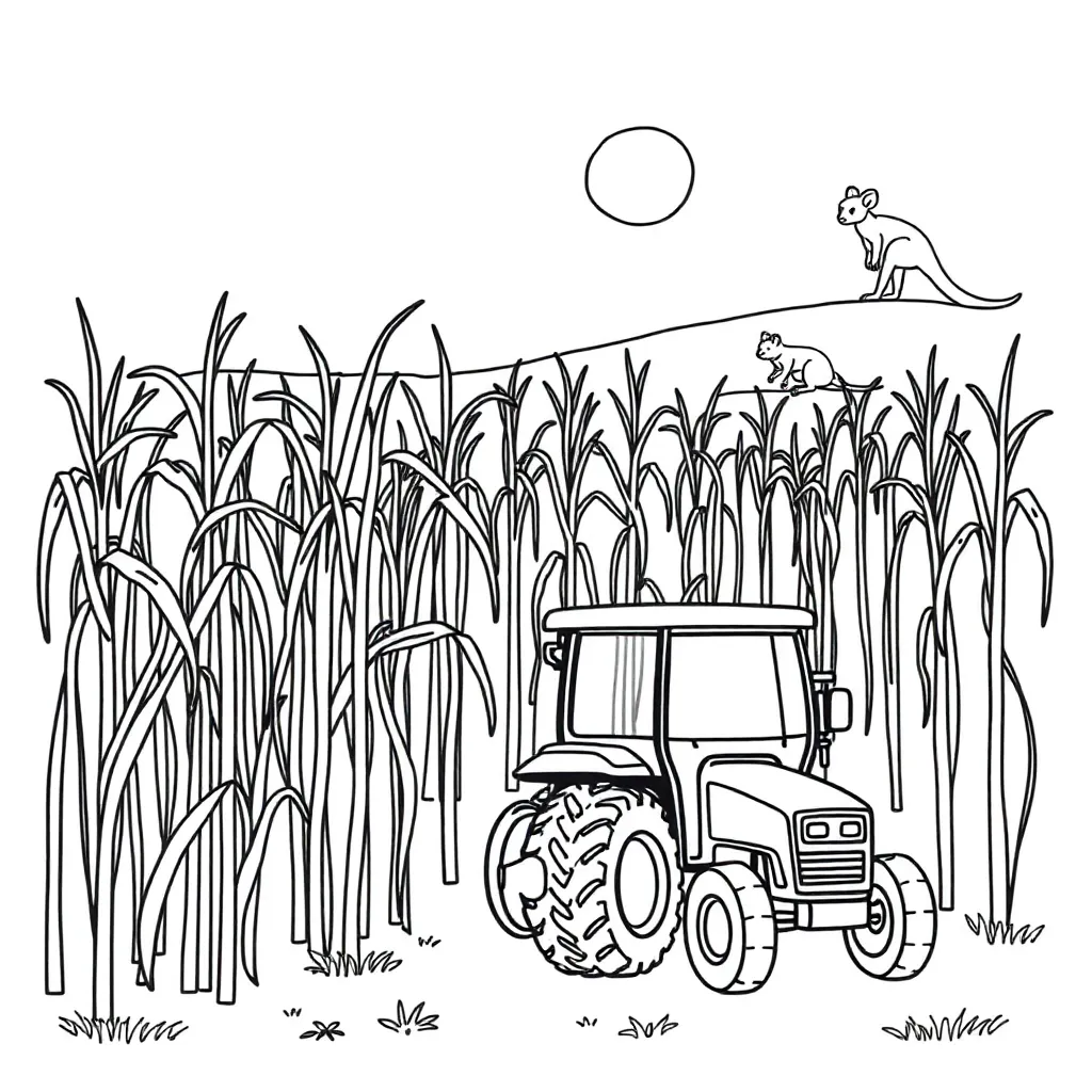 Brazilian sugarcane fields and workers