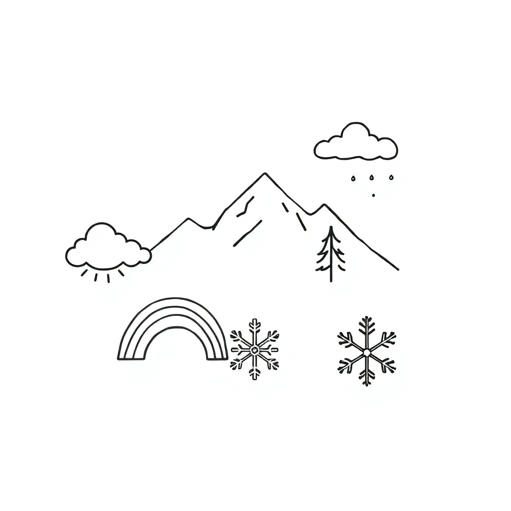 Weather observation illustration
