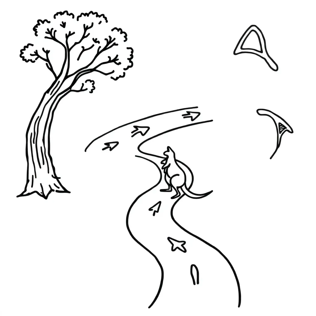 Number line with arrows showing directions