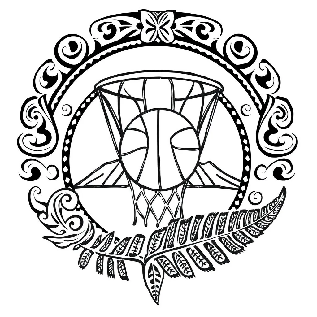 Basketball player dribbling