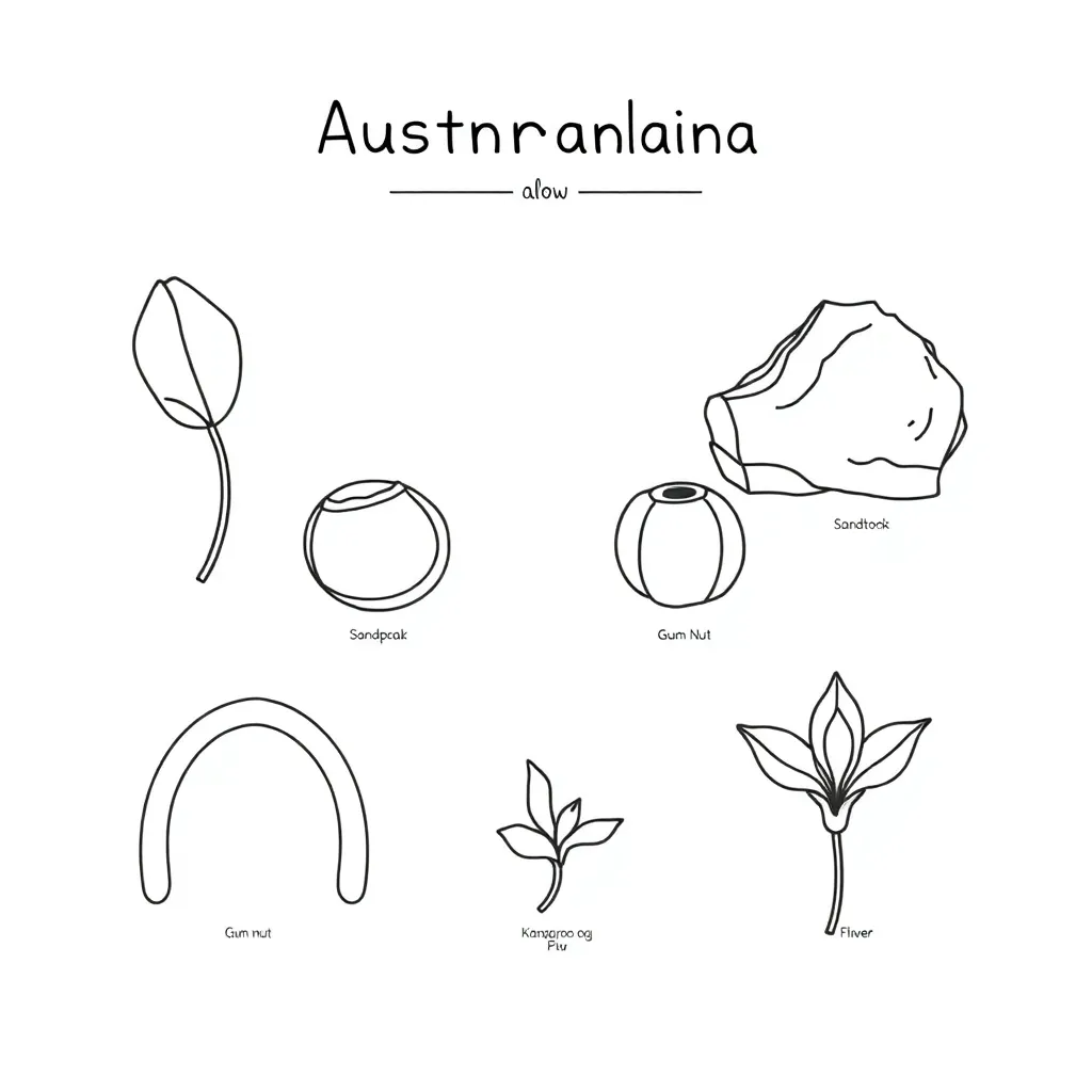 Various materials and objects for sorting