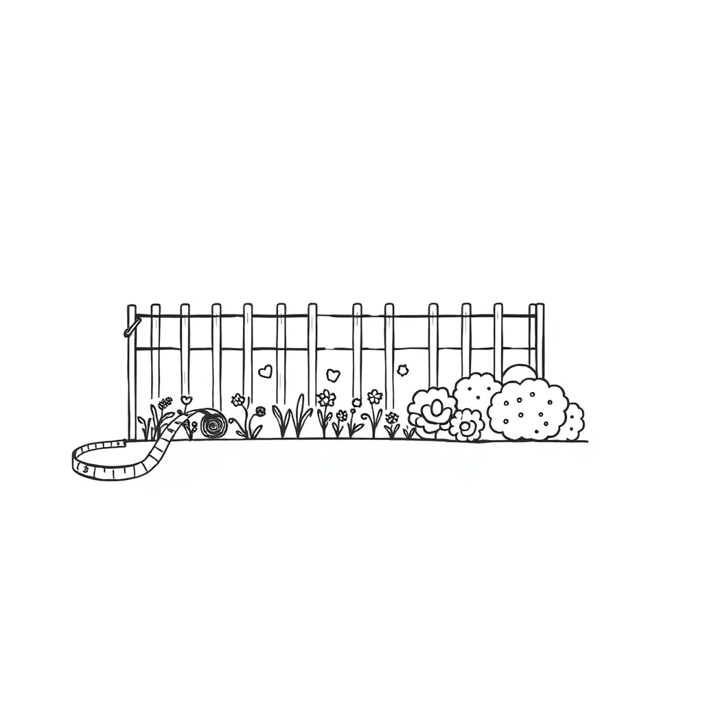 Shapes with measurements illustration