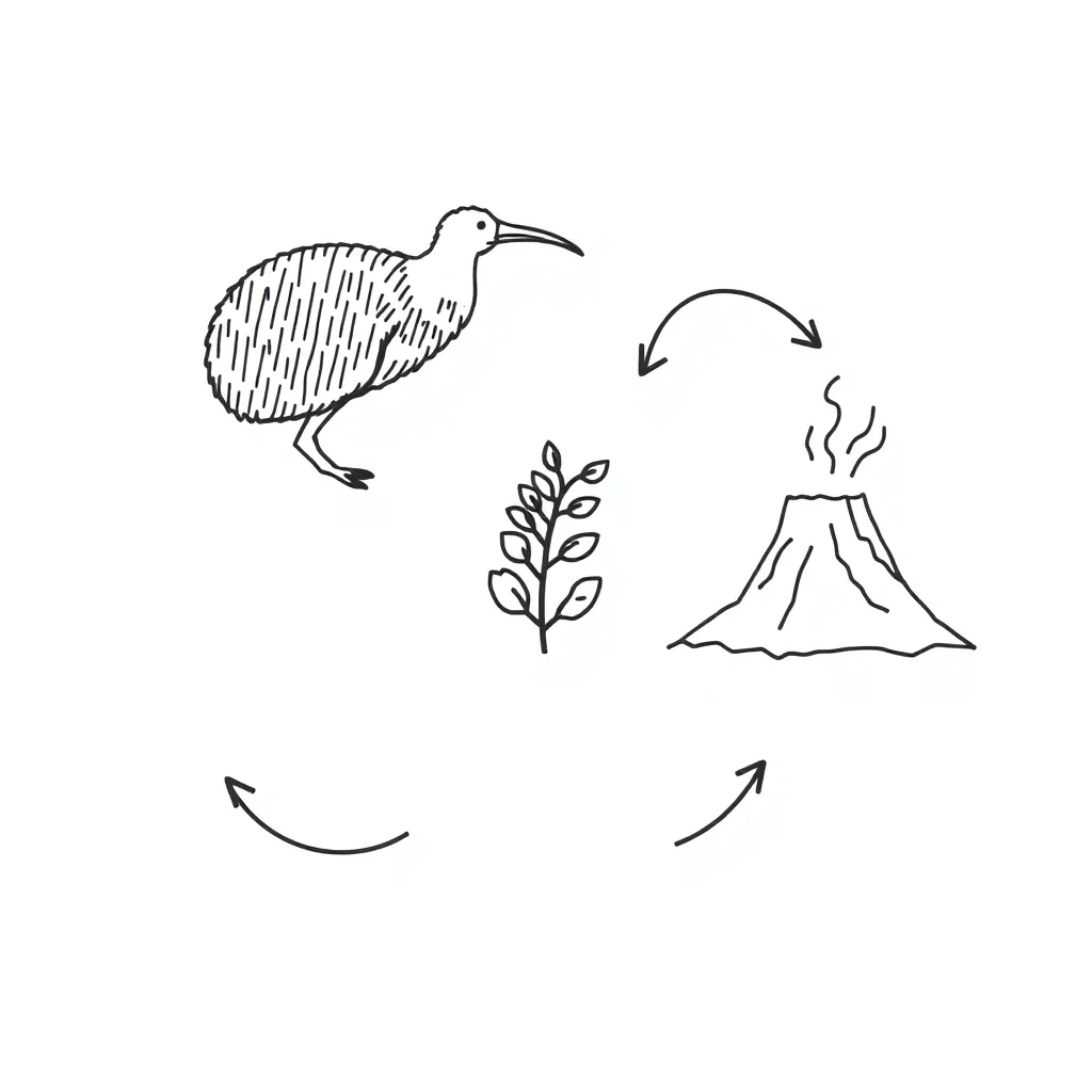 Science experiment illustration