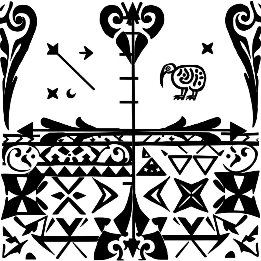 Geometric shapes on a coordinate grid